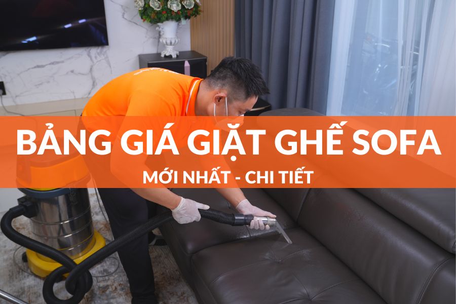 Bảng giá giặt ghế sofa tại nhà Kubet mới nhất và chi tiết