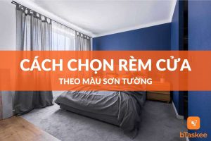 cách chọn rèm cửa phù hợp với màu sơn tường