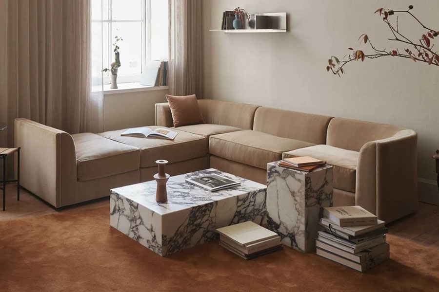 Chọn ghế sofa với kích thước hợp phong thủy.