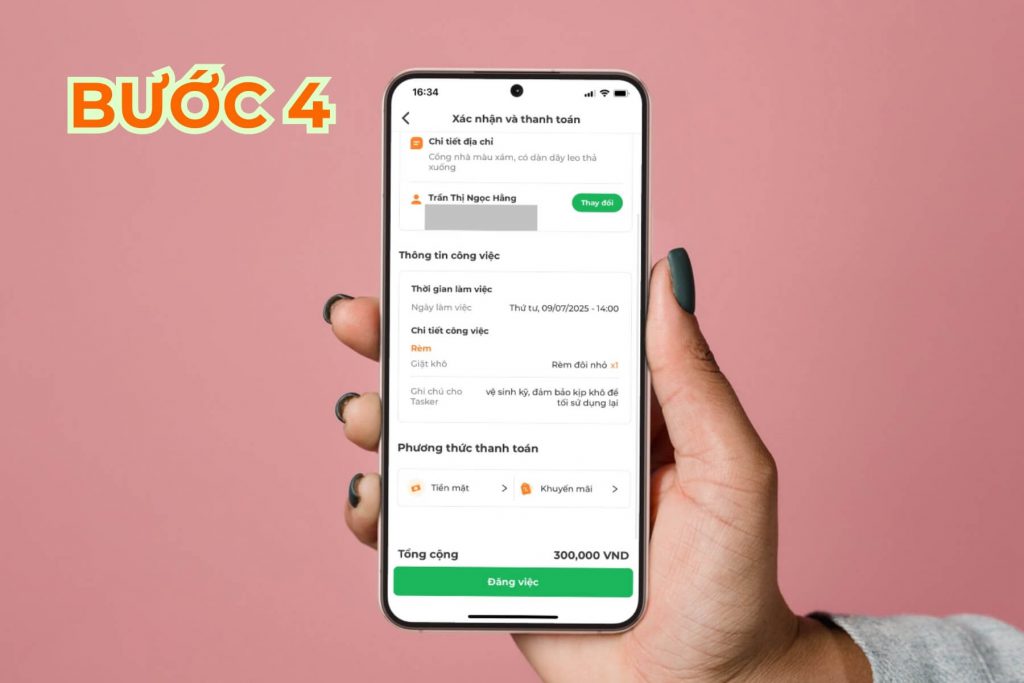 Đặt Ku Casino rèm cửa - bước 4.