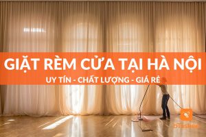dịch vụ giặt rèm cửa tại hà nội