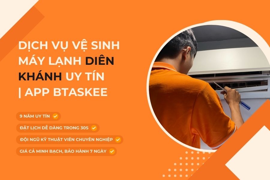 vệ sinh máy lạnh diên khánh