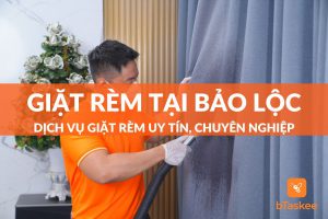 giặt rèm tại nhà Bảo Lộc