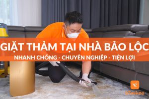 giặt thảm tại nhà bảo lộc