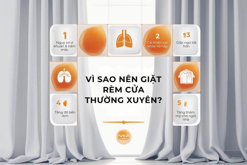 (Hình minh họa) Hãy thường xuyên vệ sinh rèm cửa để bảo vệ sức khỏe gia đình.