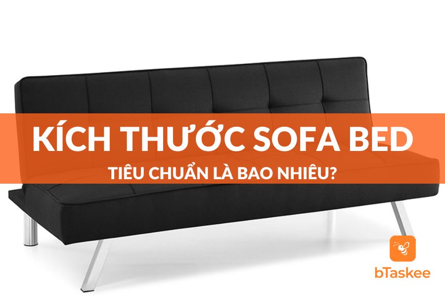kích thước sofa bed