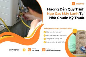 nạp gas máy lạnh