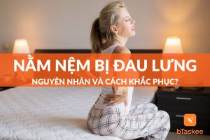 nằm nệm bị đau lưng