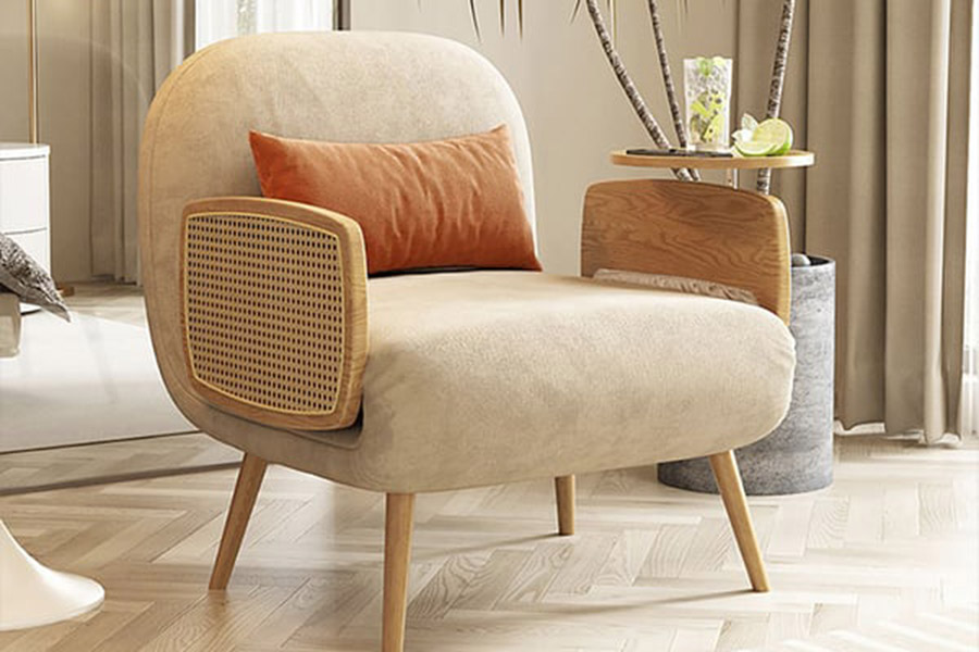 Ghế sofa bed đơn có thiết kế dễ thương.