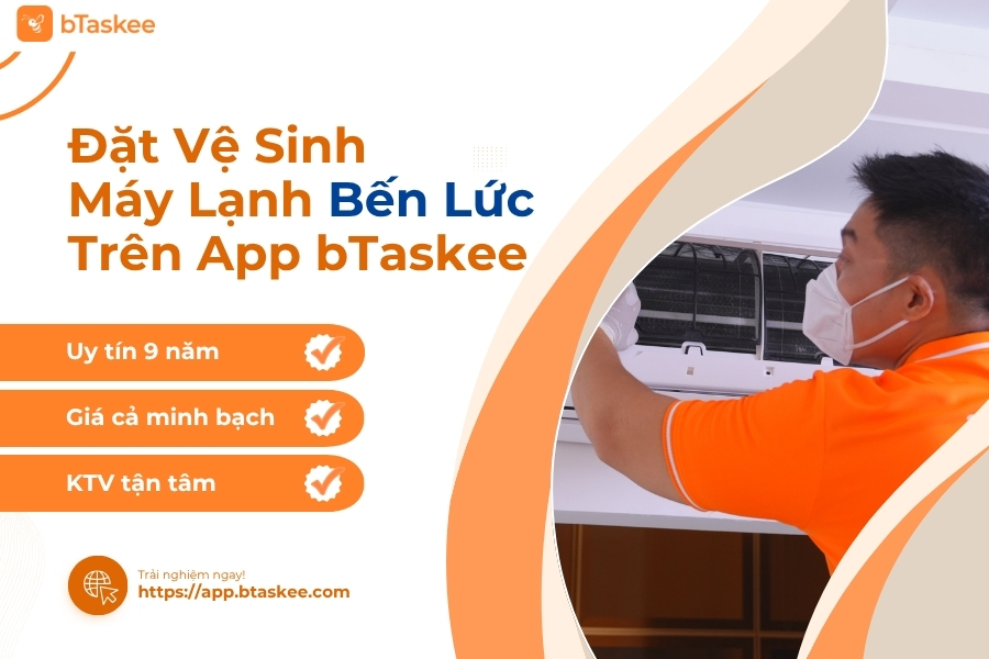 vệ sinh máy lạnh bến lức