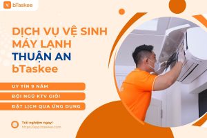 vệ sinh máy lạnh thuận an